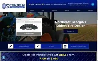 Suttontire.com Screenshot 2024-05-14 03:50:45