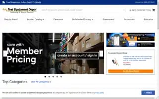Testequipmentdepot.com Screenshot 2024-05-14 06:39:14