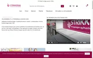 Strikkebuasandefjord.no Screenshot 2024-05-25 11:28:51