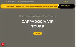Cappadociaviptaxitours.com Screenshot 2024-04-16 19:13:03