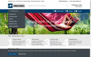 Amazonasonline.cz Screenshot 2024-07-09 08:38:28