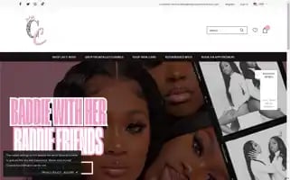 Shopcrownedcheveux.com Screenshot 2024-04-27 11:44:03