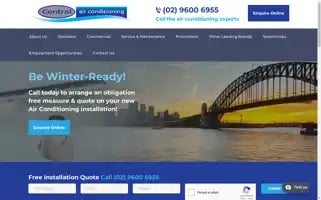Centralair.com.au Screenshot 2024-05-15 17:01:40