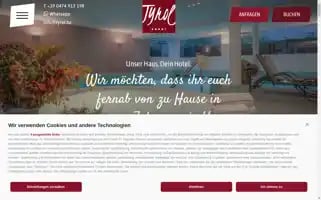 Sporthoteltyrol.it Screenshot 2024-04-26 20:10:34