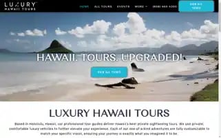 Luxuryhawaiitours.com Screenshot 2024-04-25 15:19:03