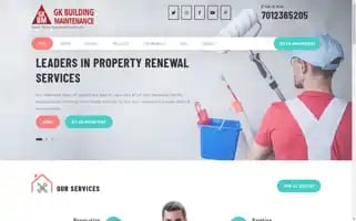 Gkbuildingmaintenance.com Screenshot 2024-05-19 11:51:37