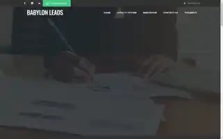 Babylonleads.com Screenshot 2024-07-06 11:12:10