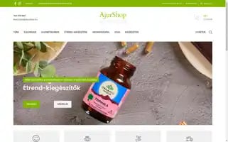 Ajurshop.hu Screenshot 2024-06-15 21:41:50
