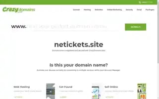 Netickets.site Screenshot 2024-04-26 01:41:40