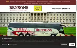 Bensonstravel.com Screenshot 2024-04-15 16:25:24