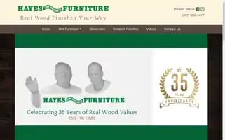 Hayesunfinishedfurniture.com Screenshot 2024-05-16 01:04:42