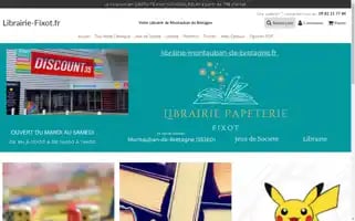 Librairie-fixot.fr Screenshot 2024-05-03 12:19:43