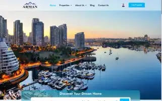 Armanrealestateltd.com Screenshot 2024-05-27 05:59:19