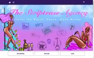 Thestripteaseagency.com Screenshot 2024-04-24 09:31:53