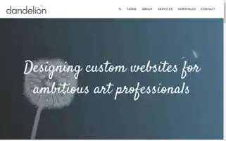 Dandelionwebdesign.com Screenshot 2024-07-03 00:53:02