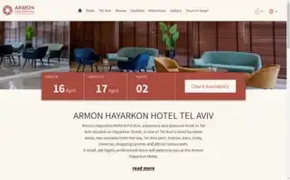 Armon-hotel.com Screenshot 2024-04-16 17:43:06