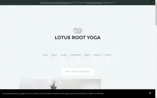 Lotusrootyoga.com Screenshot 2024-05-16 06:12:13