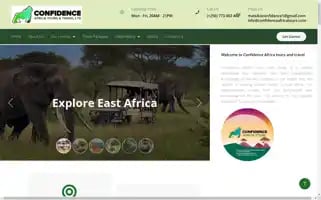 Confidenceafricatours.com Screenshot 2024-04-22 10:16:35
