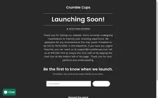 Crumblecups.com Screenshot 2024-04-27 11:43:16