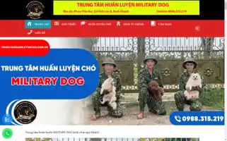 Trungtamhuanluyencho.com.vn Screenshot 2024-06-15 20:04:39