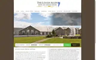 Loughallenhotel.com Screenshot 2024-04-26 14:47:09