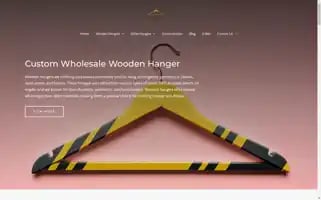 Bulkwoodenhangers.com Screenshot 2024-05-24 08:09:08