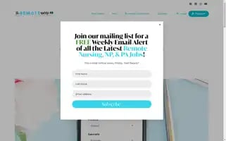 Remotemedicaljobs.com Screenshot 2024-05-13 16:25:15