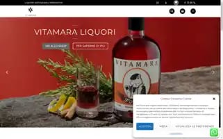 Vitamaraliquori.it Screenshot 2024-05-25 14:14:50