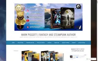 Authormarkpiggott.com Screenshot 2024-07-01 02:15:21