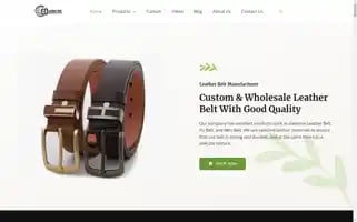 Leather-belt-supplier.com Screenshot 2024-05-28 09:53:03