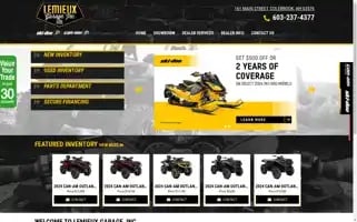 Lemieuxgarage.com Screenshot 2024-07-07 04:36:44