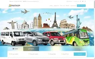 Kumaritourcabs.online Screenshot 2024-04-22 18:40:45
