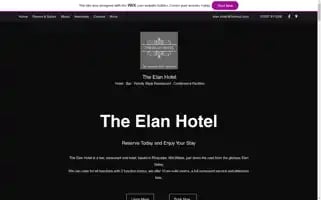 Elanhotelrhayader.co.uk Screenshot 2024-04-26 08:22:02