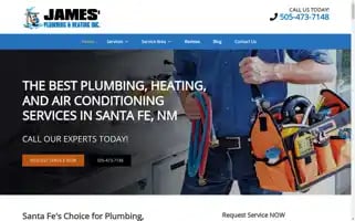 Jamesplumbingandheating.com Screenshot 2024-05-12 11:39:39