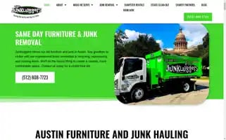 Junkluggersofaustin.com Screenshot 2024-05-12 13:44:59