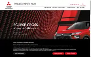 Mitsubishi-motors-tours.fr Screenshot 2024-04-14 10:24:09