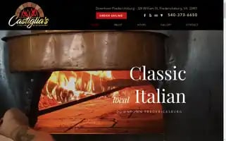 Castigliasitalianrestaurant.com Screenshot 2024-05-15 16:49:08