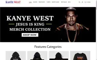 Kanyeweststoremerch.com Screenshot 2024-06-25 22:58:03