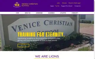 Venicechristianschool.org Screenshot 2024-06-13 06:52:38