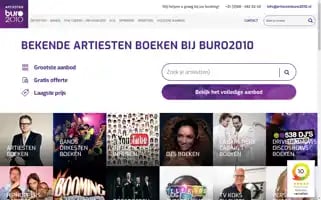 Artiestenburo2010.nl Screenshot 2024-07-04 00:47:17