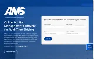 Auctionmanagementsoftware.com Screenshot 2024-07-05 07:04:23