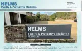 Nelmsfamilypreventivemedicinewilsonnc.com Screenshot 2024-07-06 21:04:43