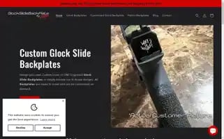 Glockslidebackplate.com Screenshot 2024-04-27 15:50:43