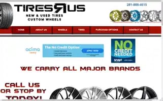 Tiresrushouston.com Screenshot 2024-05-14 12:58:33