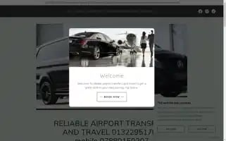Reliableairporttransfersandtravel.co.uk Screenshot 2024-04-15 07:11:30
