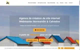 Normandie-site-internet-creation.fr Screenshot 2024-05-25 10:55:51