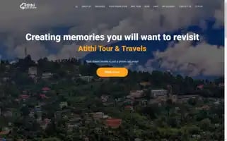 Atithitourandtravel.com Screenshot 2024-04-18 19:05:42