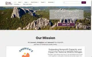 Publiclandsalliance.org Screenshot 2024-06-29 14:47:38