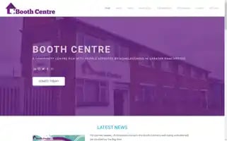 Boothcentre.org.uk Screenshot 2024-06-30 16:03:02