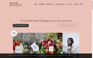 Sjokoladeogblomar.no Screenshot 2024-05-22 08:33:12